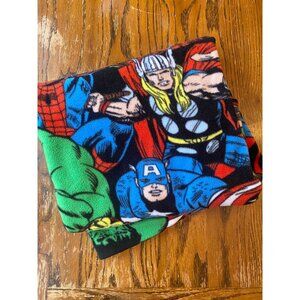 Marvel Super Heroes Comic Fleece Fabric 2.25 Yards 62 Wide